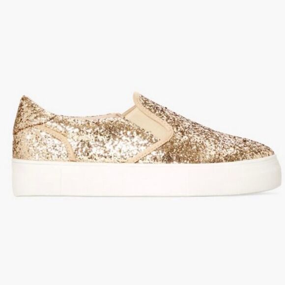 NIB JustFab Champaign Block Platform Sneakers - Size 6.5 - Picture 3 of 14